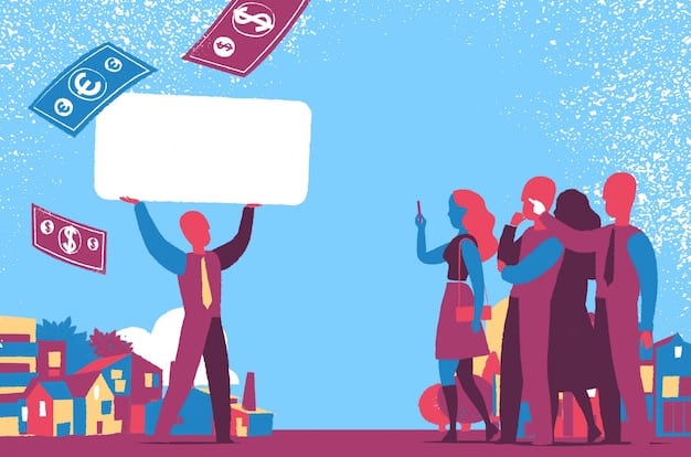 A visual representation of money flowing from various sources (corporations, unions, individuals) into a PAC, and then from the PAC to different political campaigns.