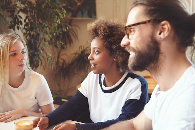 A group of people conducting a survey or collecting feedback at a community event. The expressions on their faces indicate genuine interest and positive engagement.