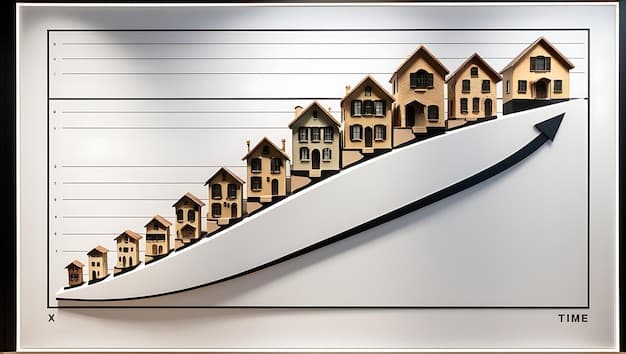 A detailed graph showing the increase in federal funding for affordable housing programs over the past five years. The graph highlights the specific programs that have received increased funding, such as the Housing Choice Voucher Program and the Low-Income Housing Tax Credit. Demonstrating  Navigating the Latest Changes to Federal Housing Policies: A Guide for Local Leaders