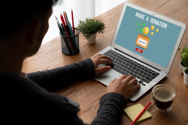 A person reviewing social media promotion guidelines on a laptop, highlighting key points with a marker, with a coffee cup and notepad visible on the desk, emphasizing the importance of Maximize Your Community Event's Reach: Understanding the Updated Social Media Promotion Guidelines for Federal Funding.