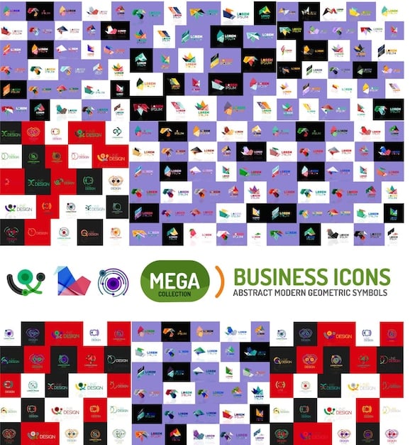A collage of logos from various major tech companies (Google, Meta, Amazon, Microsoft, etc.) arranged to look like falling dominoes. The background is a blurred image of stock tickers. This visually represents the domino effect of major tech companies announce layoffs.