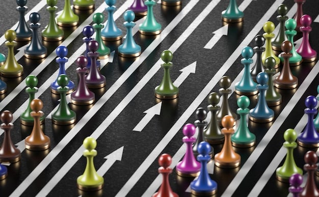 A visual representation of a business roadmap diverging into several paths, symbolizing the various strategic decisions businesses must make in response to the Federal Reserve's interest rate hike. The image incorporates elements of financial charts and growth indicators. Breaking: Federal Reserve Announces Another 0.25% Interest Rate Hike – How Will It Impact Your Business? implications are highlighted.