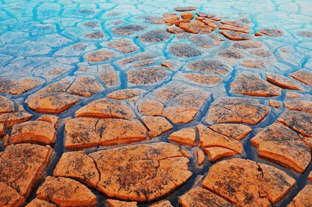 A close-up of a cracked, dry riverbed, symbolizing the potential environmental damage resulting from weakened regulations.
