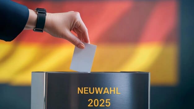 A close-up shot of a ballot box with 
